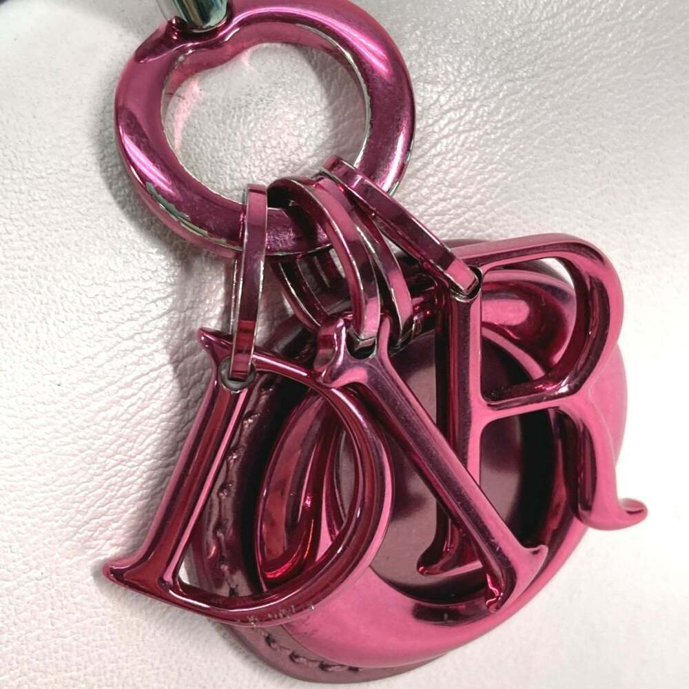CHRISTIAN DIOR Pink Leather Shoulder Bag - Picture 8 of 16